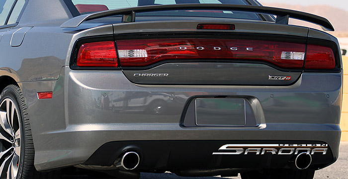 Custom Dodge Charger Trunk Wing  Sedan (2011 - 2014) - $325.00 (Manufacturer Sarona, Part #DG-028-TW)